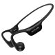 BlitzWolf® BW-BTS9 Bone Conduction headphones - Titanium frame, IPX8 waterproof, 32GB internal memory, magnetic charging