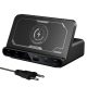 BlitzWolf® BW-S27 - 160W desktop fast charger, 6 USB charging ports (Type-C and USB-A) + wireless charging