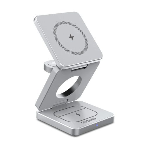 BlitzWolf® BW-iw30 - Wireless Charging Station 3in1 - For Wireless Charging of Phone + Watch + Earphones