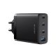 BlitzWolf® BW-S23: 100W GaN Tech Quick Charger - 4-port network USB charger (3x USB Type-C + 1x USB-A)