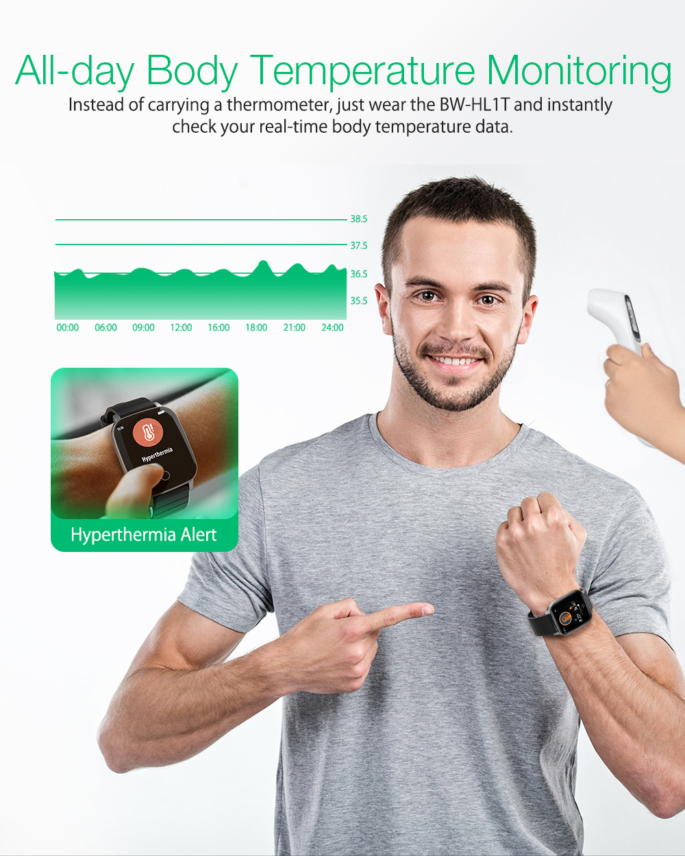 smartwatch blitzwolf hl1t